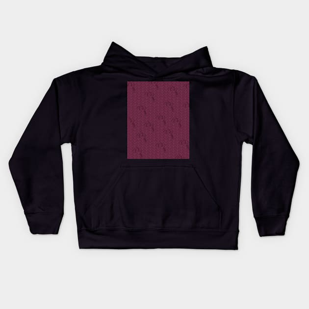 JK Waves: Merlot Kids Hoodie by jackraken